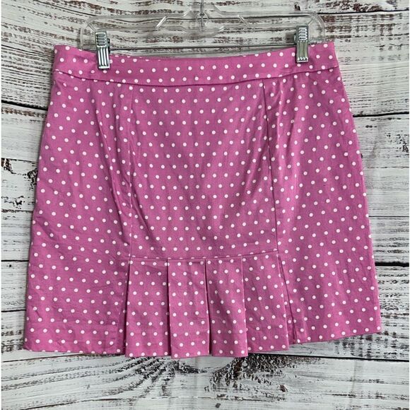 Ralph Lauren Skort womens Size 6 Tenniscore Stretch Cotton Blend Polka Dot Golf - Picture 3 of 12